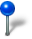 blue pin