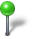 green pin